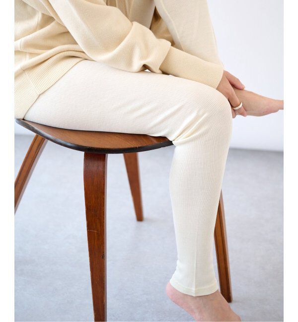 EMILYWEEK「シルクテレコリブレギンス」|レギンス・スパッツ|ナチュラル