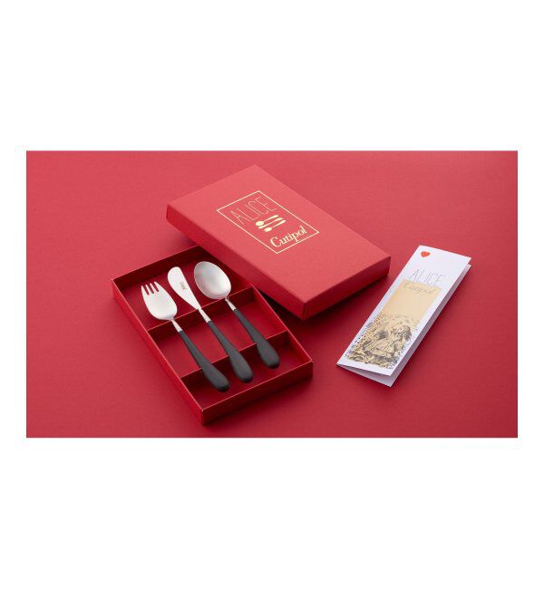 journal standard Furniture「【Cutipol/クチポール】 ALICE GIFT SET BOX　子供用 カトラリーセット」|食器・キッチングッズ|