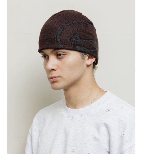 JOINT WORKS「BAL/バル BIG LOGO SOFT BEANIE HAT」|ニット帽|ブラウン