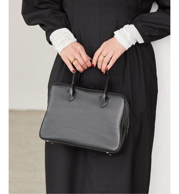 VERMEIL par iena「【MAISON CANAU/メゾン カナウ】ボックス ボストンバッグ」|ボストンバッグ|