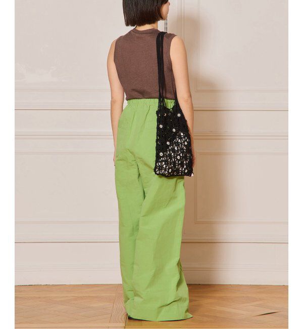 IENA LA BOUCLE「IENA LA BOUCLE コットンリネンスラブワイドパンツ」|その他|