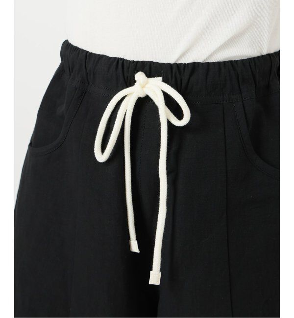 IENA LA BOUCLE「IENA LA BOUCLE コットンリネンスラブワイドパンツ」|その他|