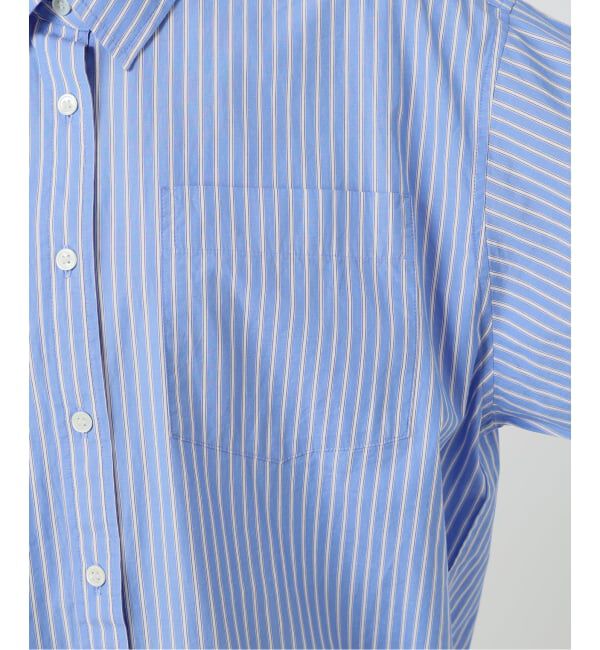 SLOBE IENA「《予約》ストライプレイヤーシャツ」|シャツ・ブラウス|