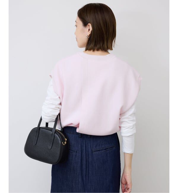 SLOBE IENA「《追加予約》ダブルフェイスバックオープンベスト」|ベスト・ジレ|