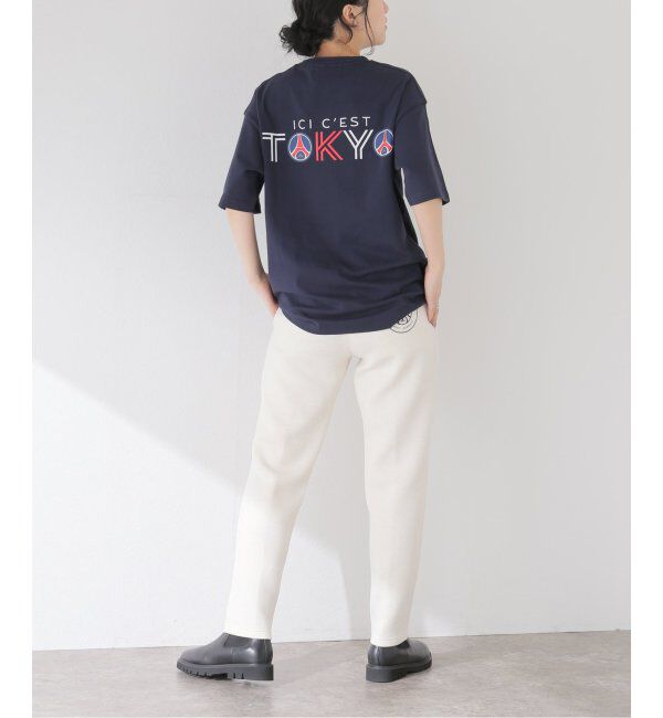 Paris Saint-Germain「【Paris Saint-Germain】トリコロール インライン プリントTシャツ」|Tシャツ・カットソー|