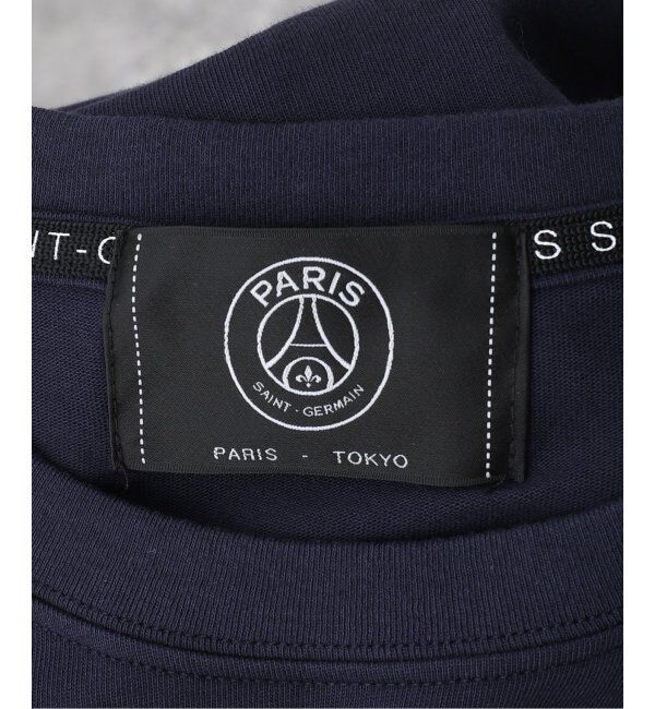 Paris Saint-Germain「【Paris Saint-Germain】トリコロール インライン プリントTシャツ」|Tシャツ・カットソー|