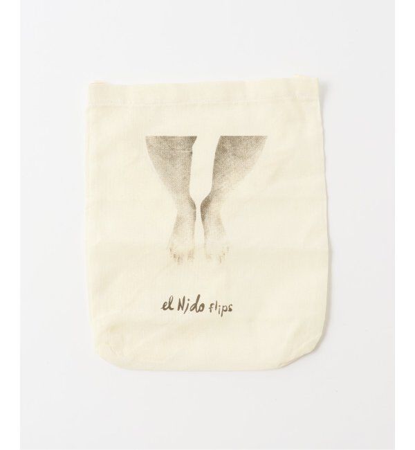 EDIFICE「EL NIDO FILIPS (エルニドフリップス) for BOUCLE ハラコヘアートングサンダ」|サンダル|