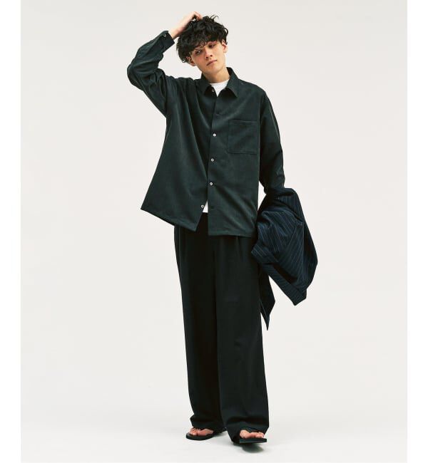 417 EDIFICE「ピーチレギュラーシャツ」|シャツ・ブラウス|