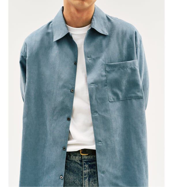 417 EDIFICE「ピーチレギュラーシャツ」|シャツ・ブラウス|