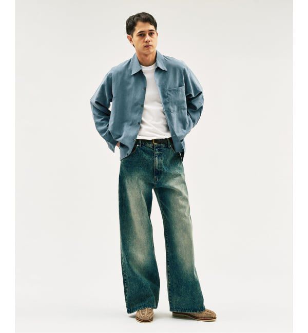 417 EDIFICE「ピーチレギュラーシャツ」|シャツ・ブラウス|