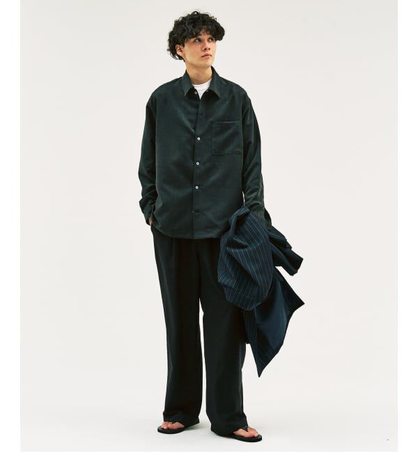 417 EDIFICE「ピーチレギュラーシャツ」|シャツ・ブラウス|