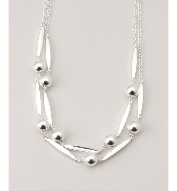 journal standard L'essage「【SAPIR BACHAR/サピア バシャール】SPIKE DOUBLE NECKLACE：ネックレス」|ネックレス|