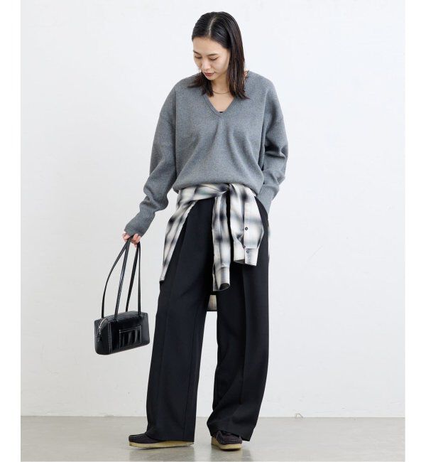 JOURNAL STANDARD「《追加2》ウールライクストレッチスラックスパンツ」|スラックス|