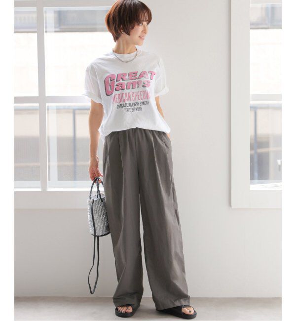 JOURNAL STANDARD relume「【MULTI FUNC+】撥水 / UVカット / 接触冷感 / ナイロンギャザーパンツ」|その他|