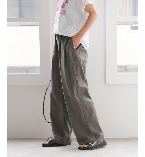 JOURNAL STANDARD relume「【MULTI FUNC+】撥水 / UVカット / 接触冷感 / ナイロンギャザーパンツ」|その他|