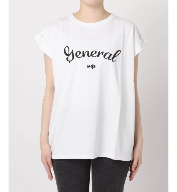 JOURNAL STANDARD relume「《追加》刺繍ロゴフレンチTEE」|Tシャツ・カットソー|