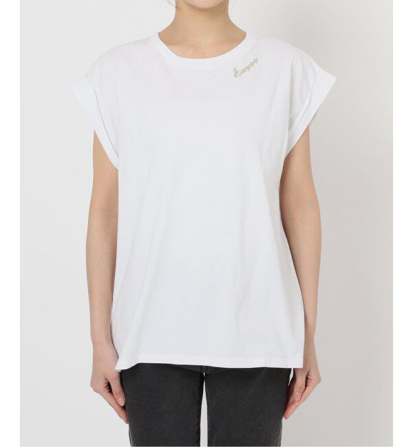 JOURNAL STANDARD relume「《追加》刺繍ロゴフレンチTEE」|Tシャツ・カットソー|