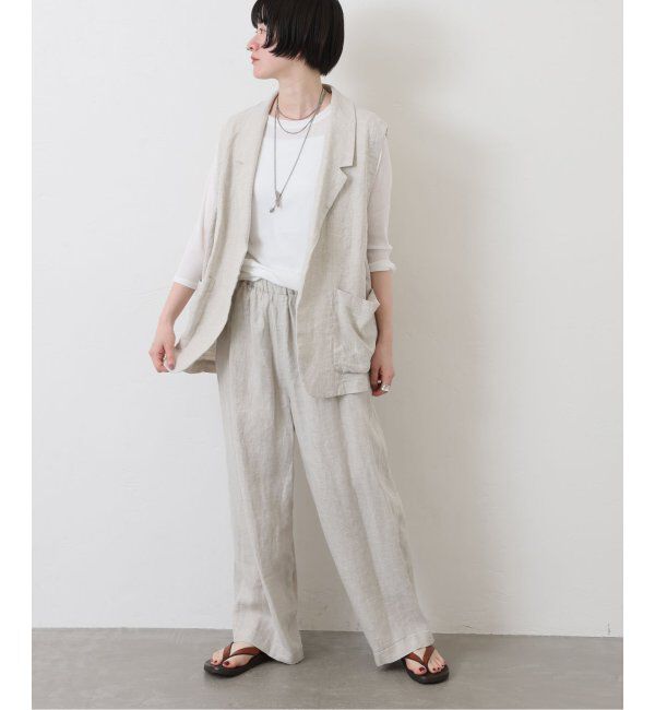 journal standard luxe「リネンヘリン ガウンベスト」|ダウンベスト・ベスト|