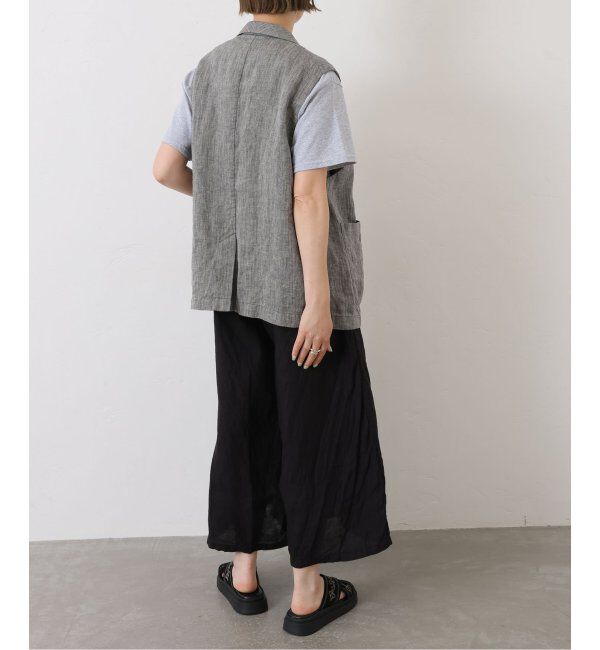 journal standard luxe「リネンヘリン ガウンベスト」|ダウンベスト・ベスト|