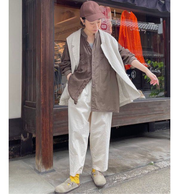 journal standard luxe「リネンヘリン ガウンベスト」|ダウンベスト・ベスト|