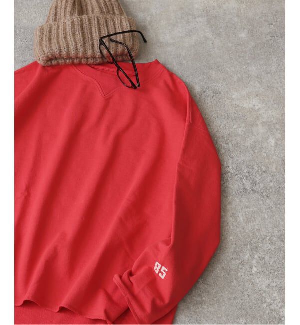 JOURNAL STANDARD「《追加》別注【RIDING HIGH/ライディングハイ】7.5ozインレーカットオフTEE」|Tシャツ・カットソー|レッド