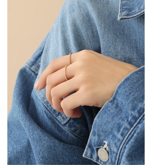 Lilas by Spick&Span「フルエタニティーダイヤリング K10」|リング|