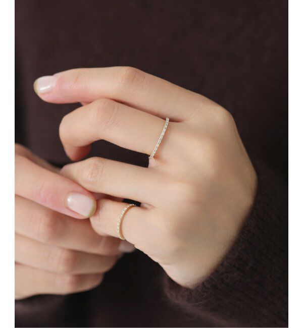 Lilas by Spick&Span「フルエタニティーダイヤリング K10」|リング|