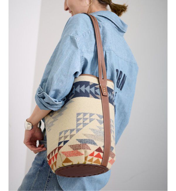 FRAMeWORK「≪追加≫A VACATION/アヴァケーション MARCHE PENDLETON2」|ショルダー・メッセンジャー|