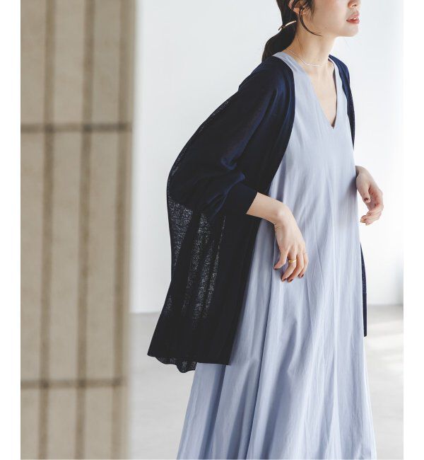 NOBLE「18Gシアーオーバーサイズカーディガン」|カーディガン|