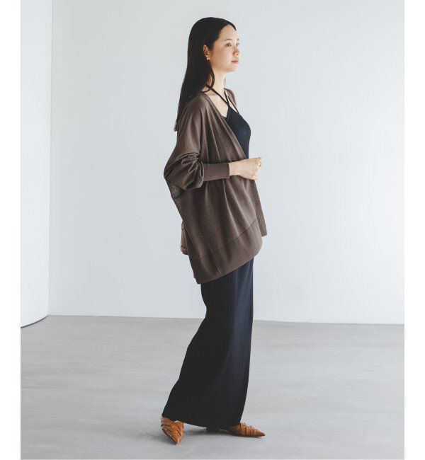 NOBLE「18Gシアーオーバーサイズカーディガン」|カーディガン|