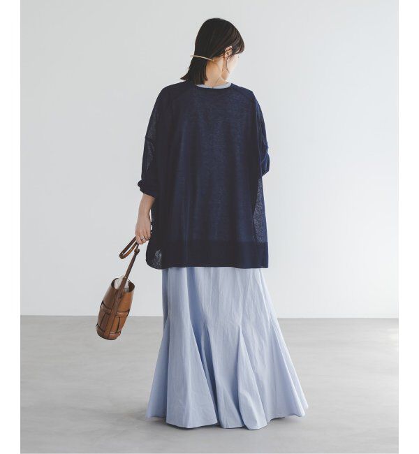 NOBLE「18Gシアーオーバーサイズカーディガン」|カーディガン|