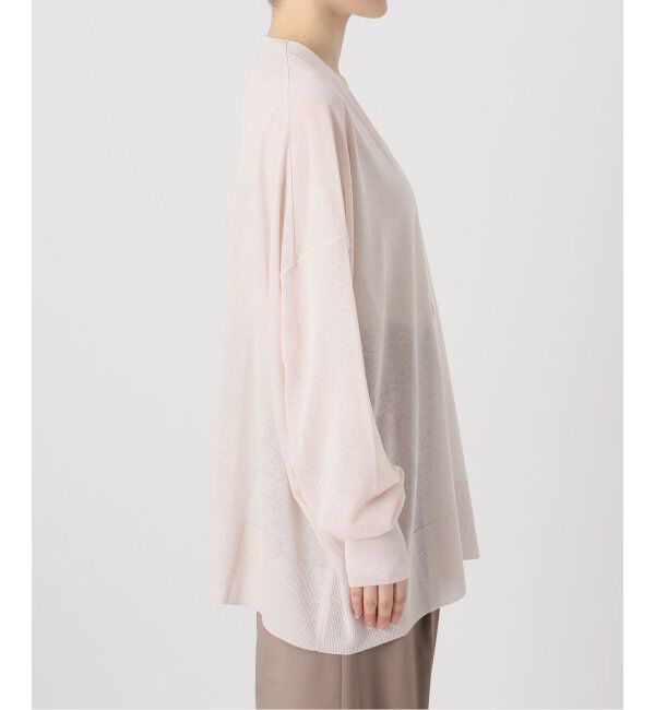 NOBLE「18Gシアーオーバーサイズカーディガン」|カーディガン|