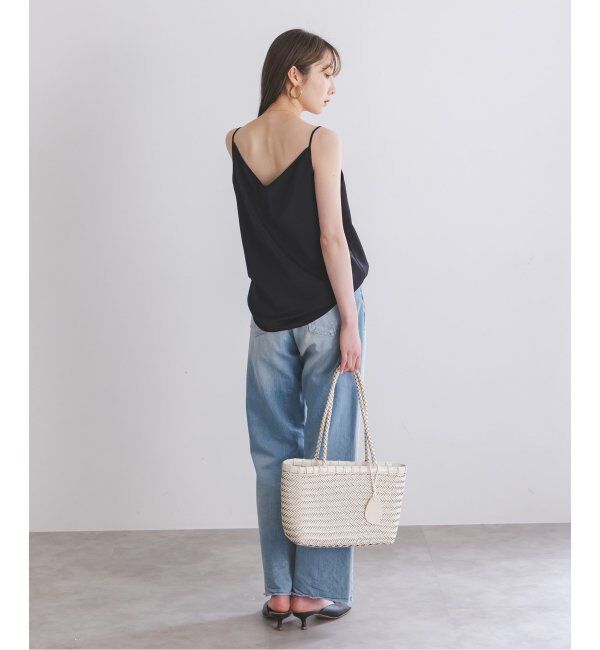 NOBLE「プレーンサテン2WAYキャミ」|キャミソール|