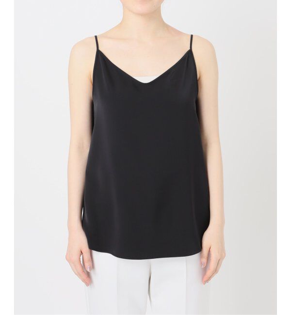 NOBLE「プレーンサテン2WAYキャミ」|キャミソール|