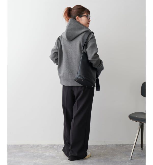 Spick and Span「《追加4》ストレッチジップフードパーカー」|パーカー|