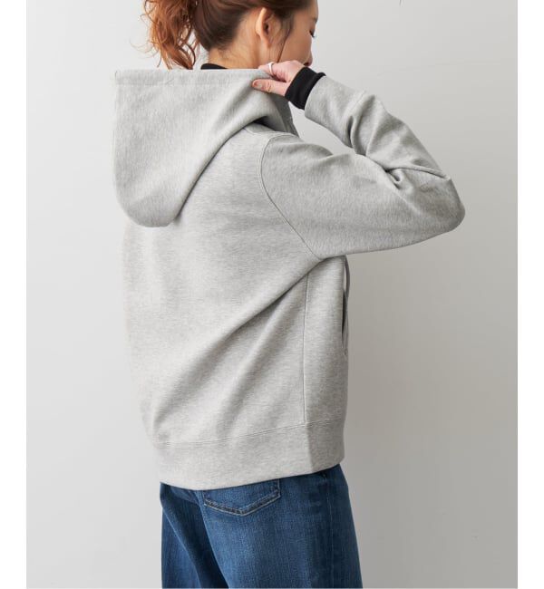 Spick and Span「《追加4》ストレッチジップフードパーカー」|パーカー|