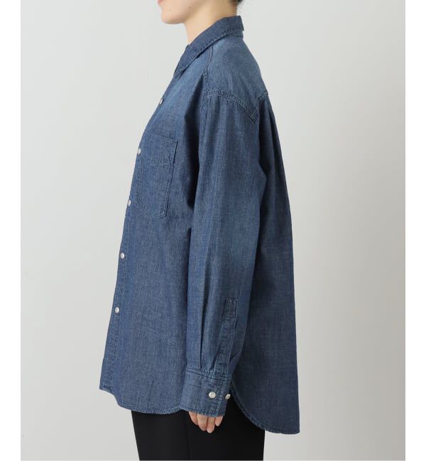 Spick and Span「シャンブレールーズシャツ」|シャツ・ブラウス|