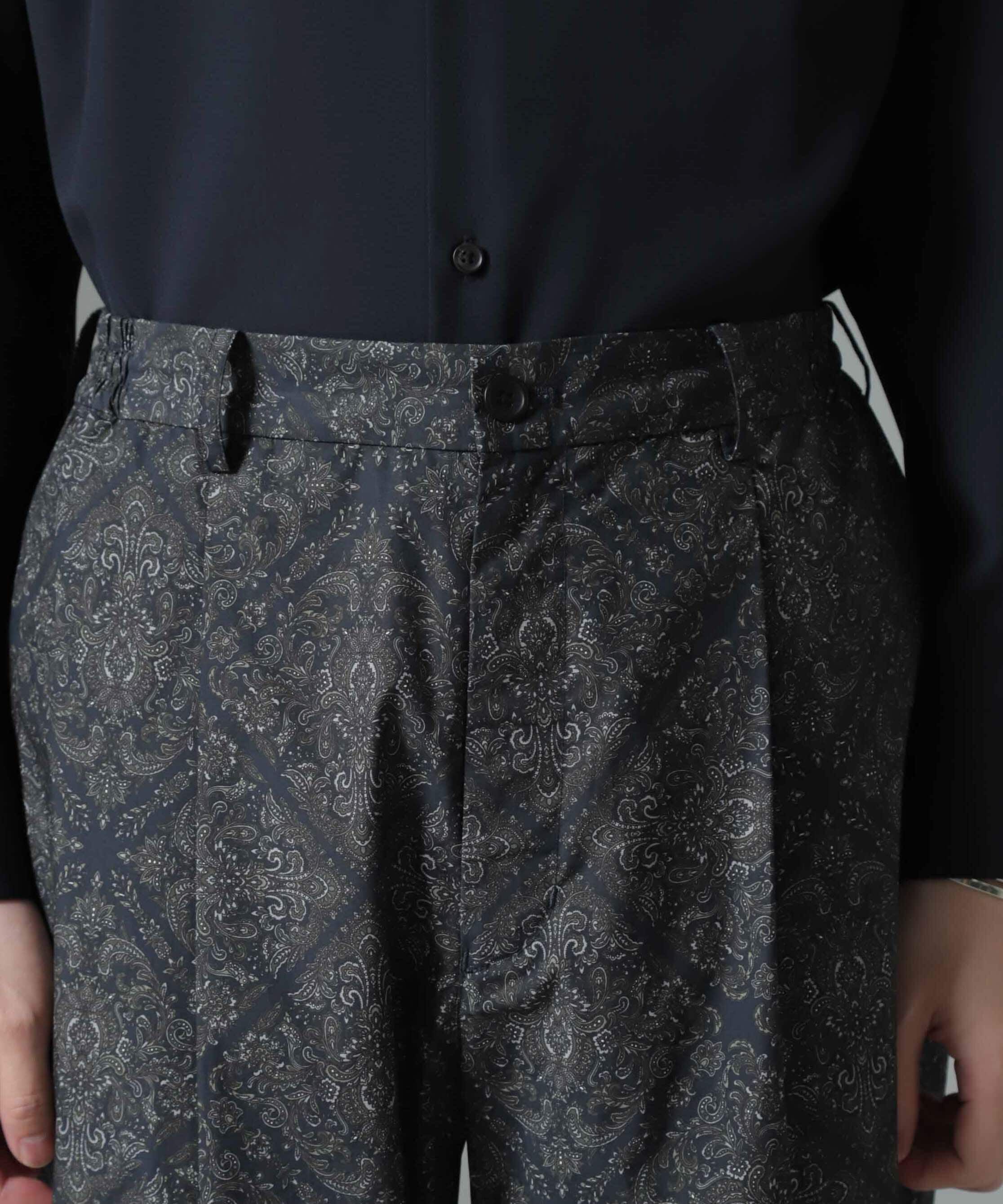 nano･universe「オリジナルパターンイージーパンツ」|チノ|