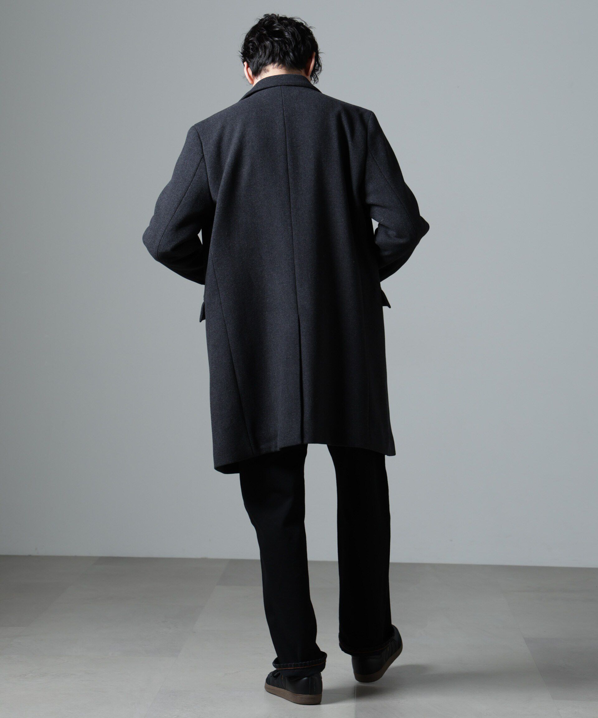 nano･universe「ウールブレンドメルトンチェスターコート」|その他|
