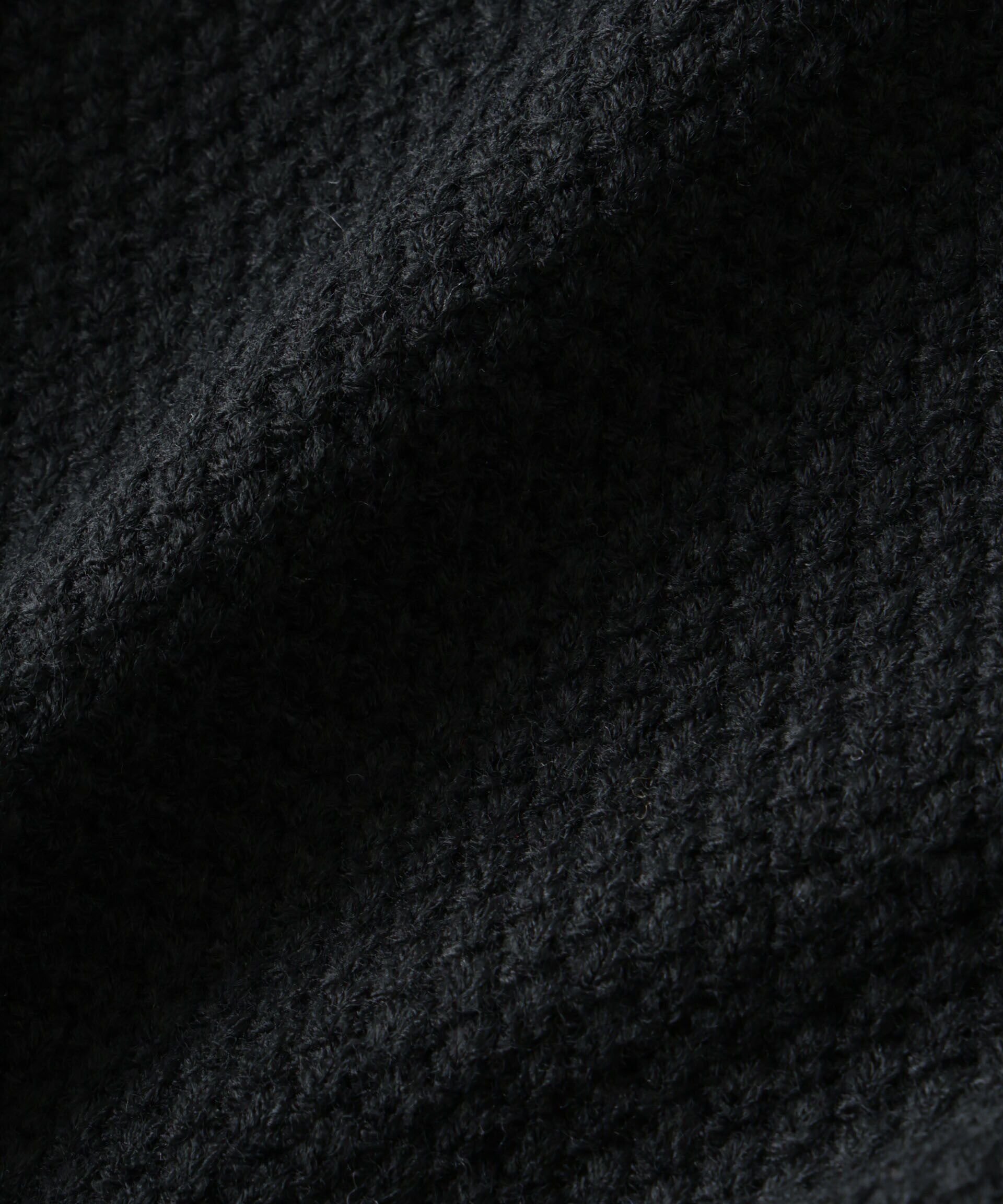 nano･universe「ダイヤ鹿の子ニット」|ニット・セーター|