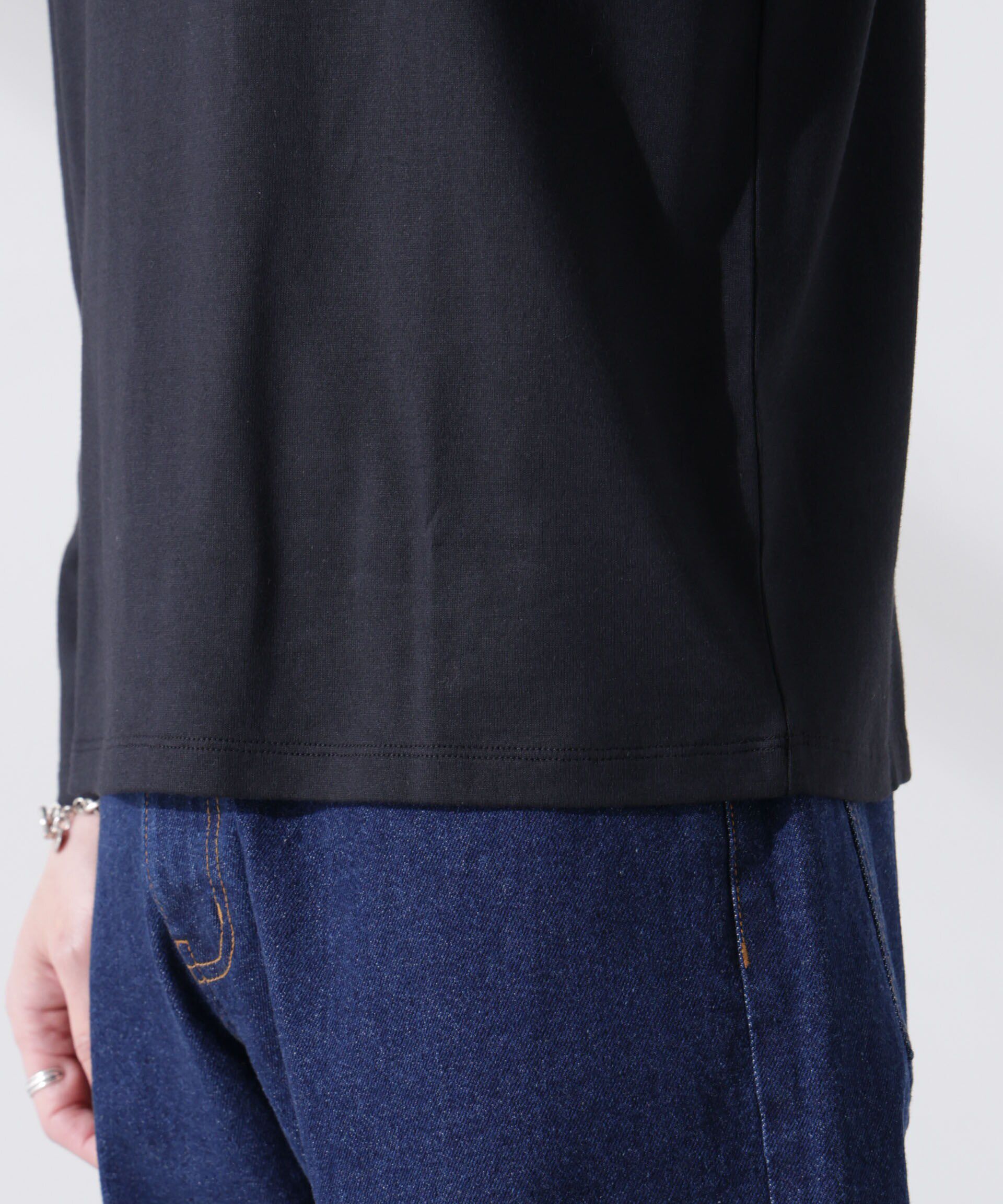 nano･universe「Anti Soaked(R)汗染み防止 クルーネックTシャツ 長袖」|Tシャツ・カットソー|