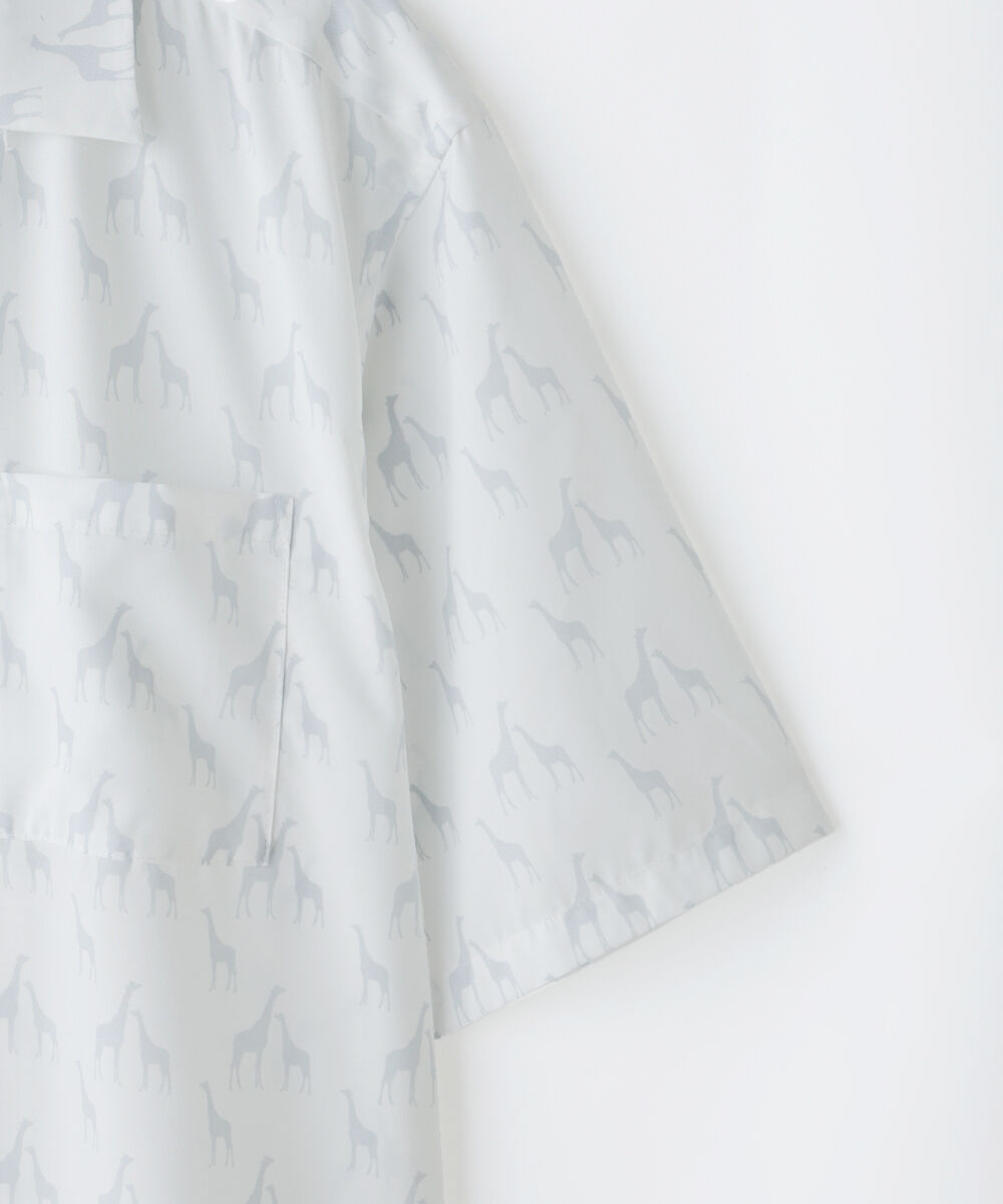 nano･universe「「HOTEL PALACE」オテルパラス アニマルグラフィックプリントシャツ」|シャツ・ブラウス|