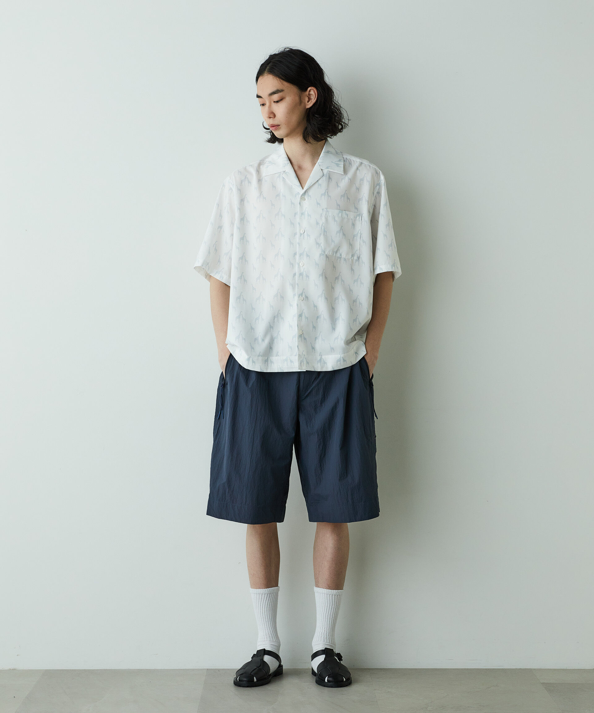 nano･universe「「HOTEL PALACE」オテルパラス アニマルグラフィックプリントシャツ」|シャツ・ブラウス|