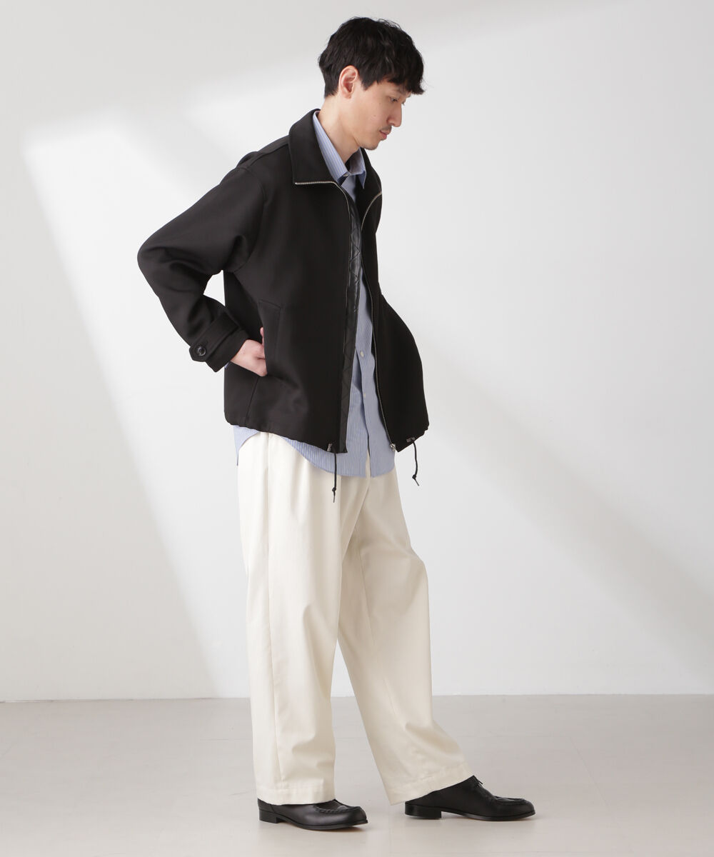 nano･universe「トリプルクロス バルーンブルゾン(セットアップ可)」|ブルゾン・スタジャン|