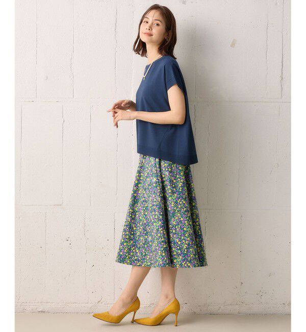 組曲「【23AW】フラワープリント ドラマティック スカート」|スカート|