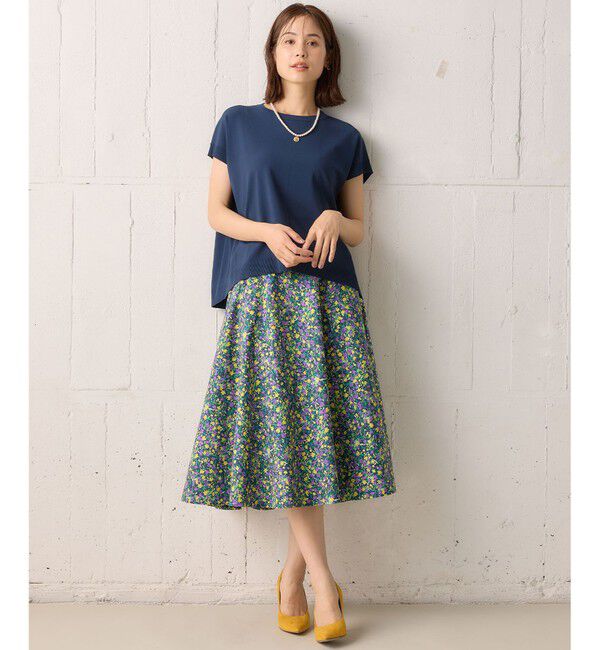 組曲「【23AW】フラワープリント ドラマティック スカート」|スカート|