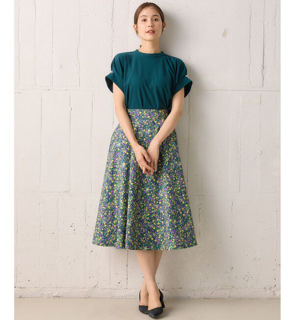 組曲「【23AW】フラワープリント ドラマティック スカート」|スカート|