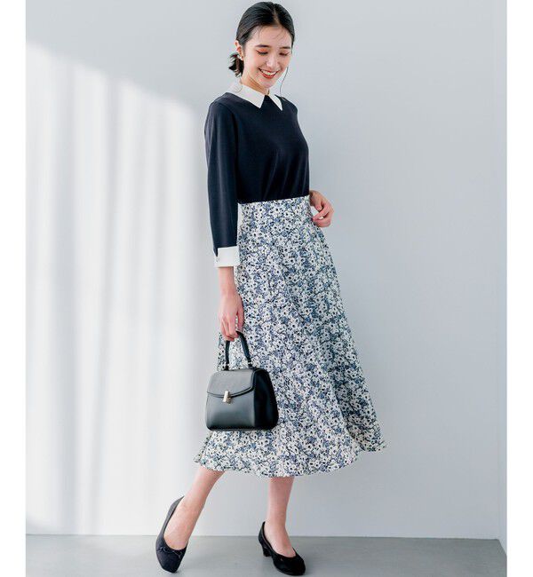 組曲「プランタンプリント フレアスカート」|スカート|