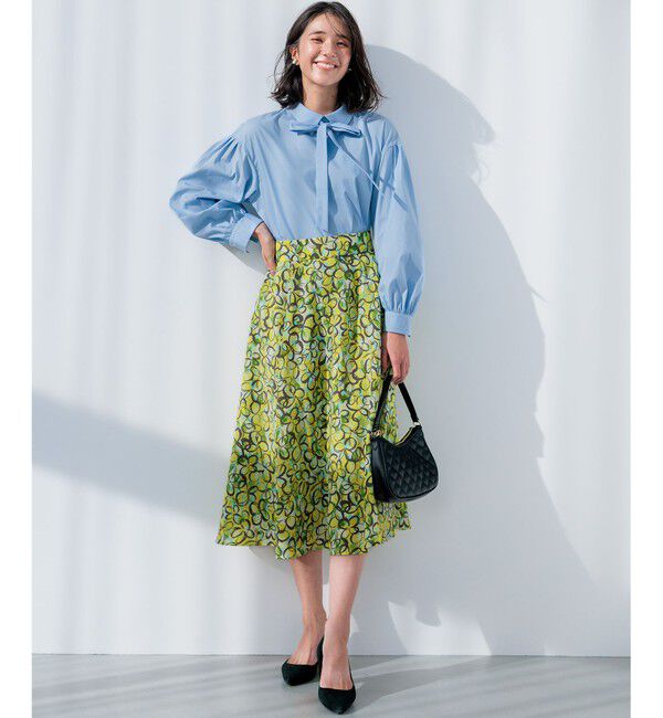 組曲「プランタンプリント フレアスカート」|スカート|