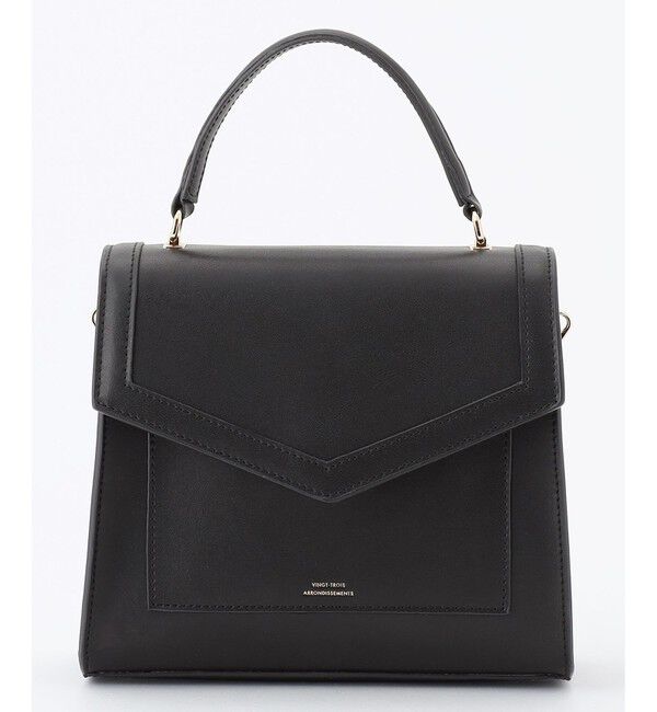 23区「スプリットレザーショルダー バッグ」|ショルダー・メッセンジャー|ブラック系